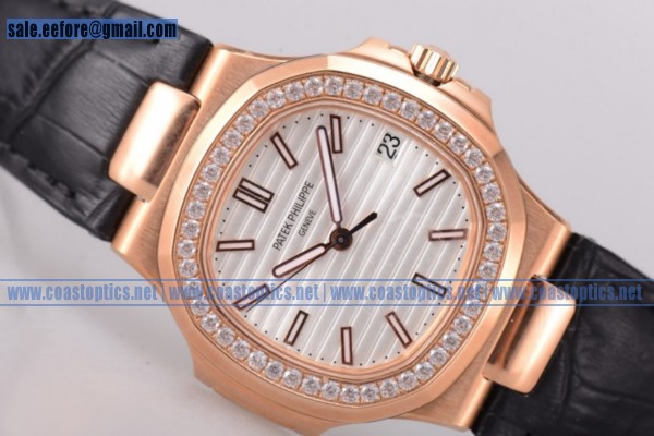 Patek Philippe Nautilus Watch Perfect Replica Rose Gold 7010/1R-012(V6F)